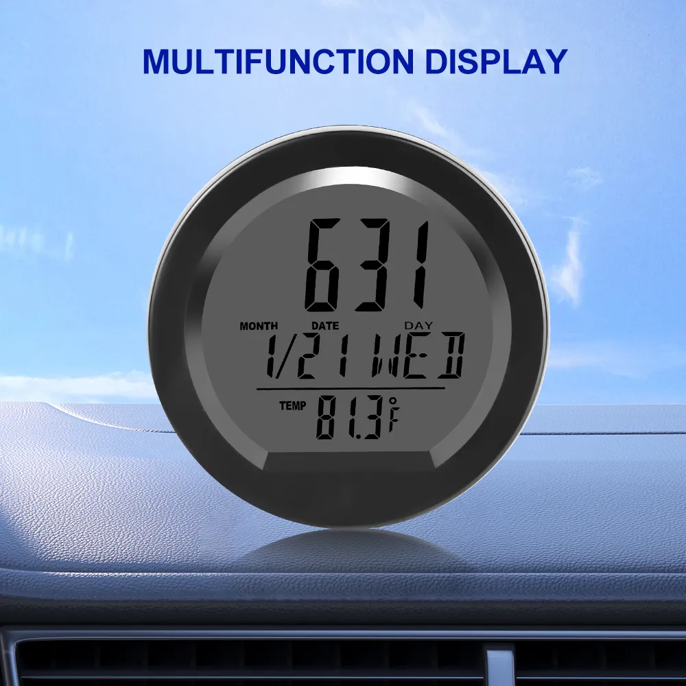 s For Dashboard Save Big On Bulk Car Dashboard Digital Clock Solar s ...