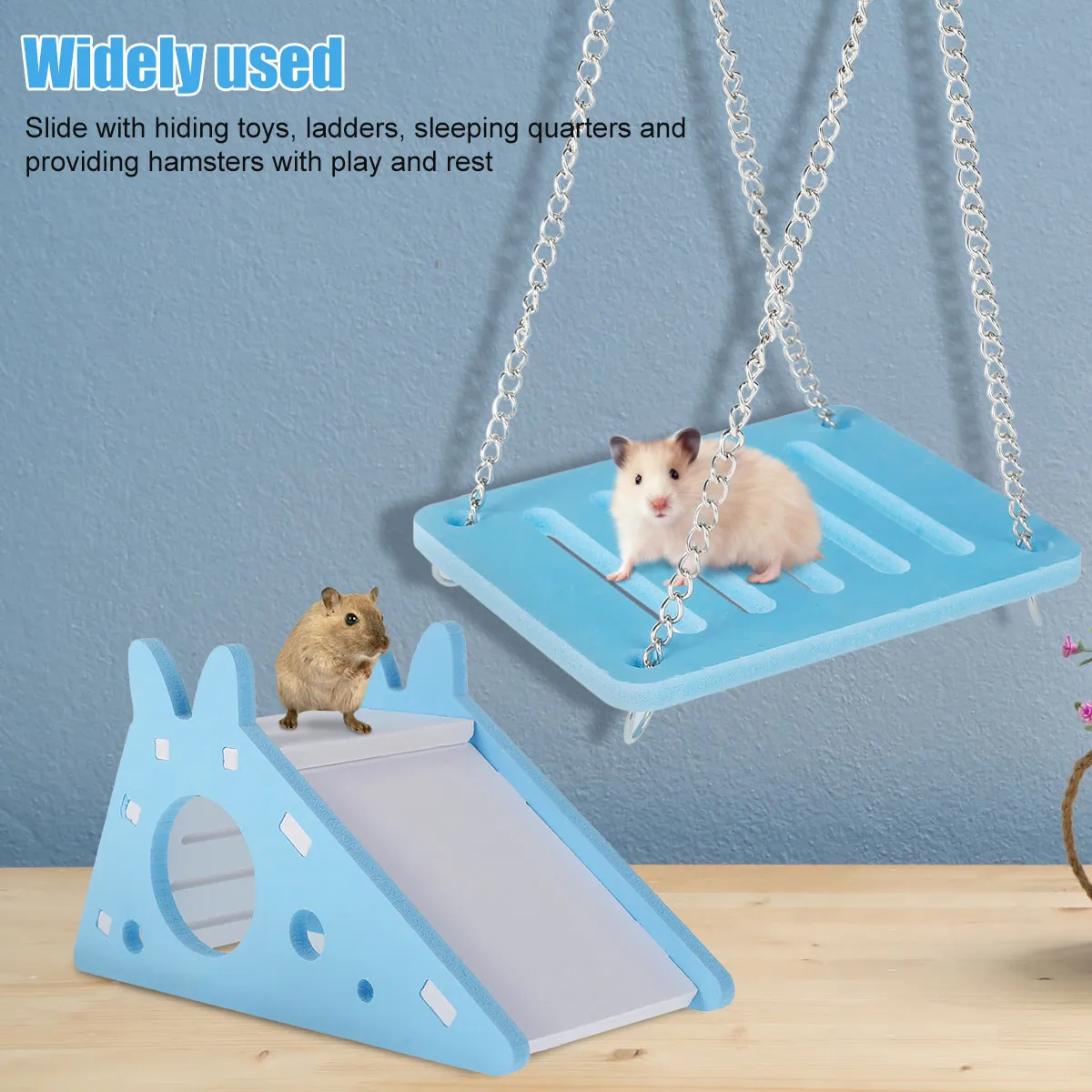 Fresh Look at Dhgate Com 3 Piece Hamster Playground Seesaw Ladder Swing Easy