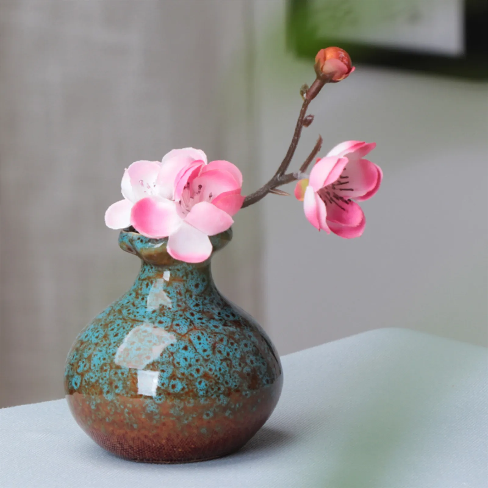 Ceramic Vase Pot: Elegant High Quality Flower Vase for Office Desktop ...