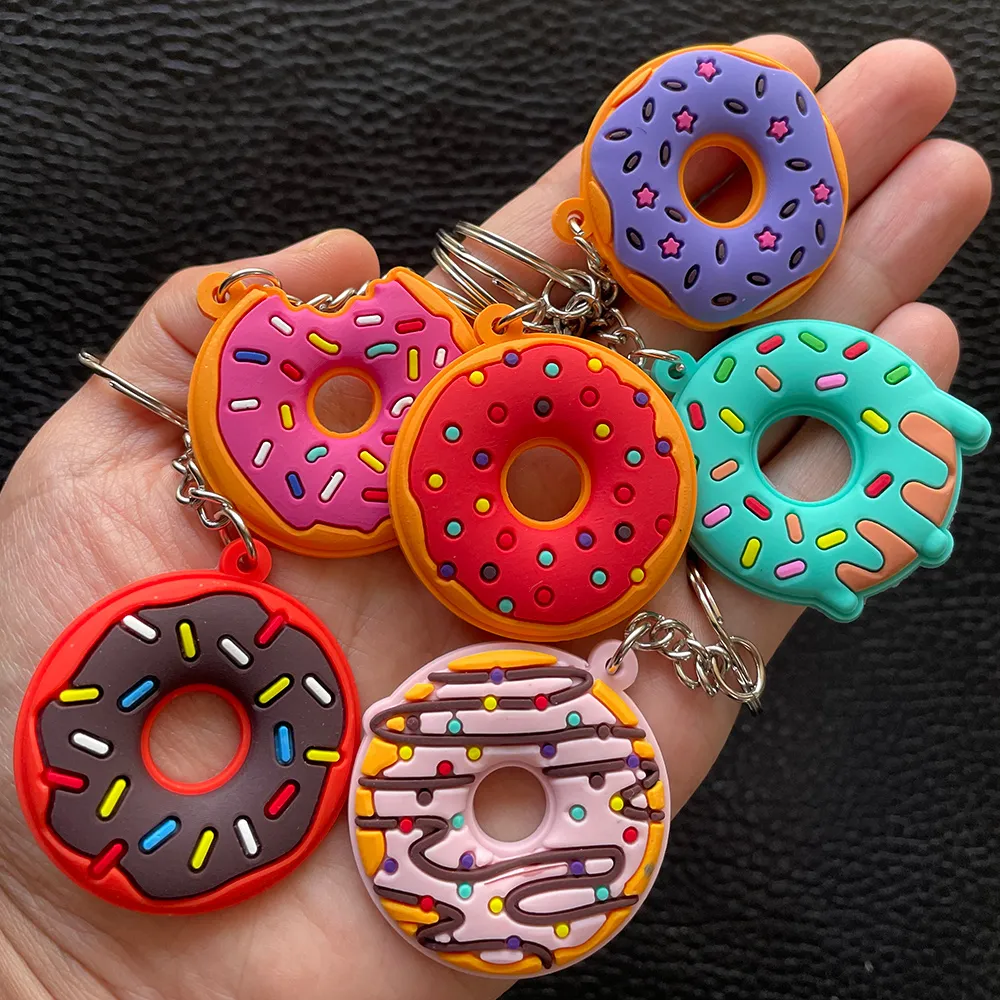 Save Big on Bulk Keychain Donut Keychains Charms: 12Pcs Sweet Donut  Keychain Favors Fun Keychains For Kids, Party Decorations, Backpack Charms  Best