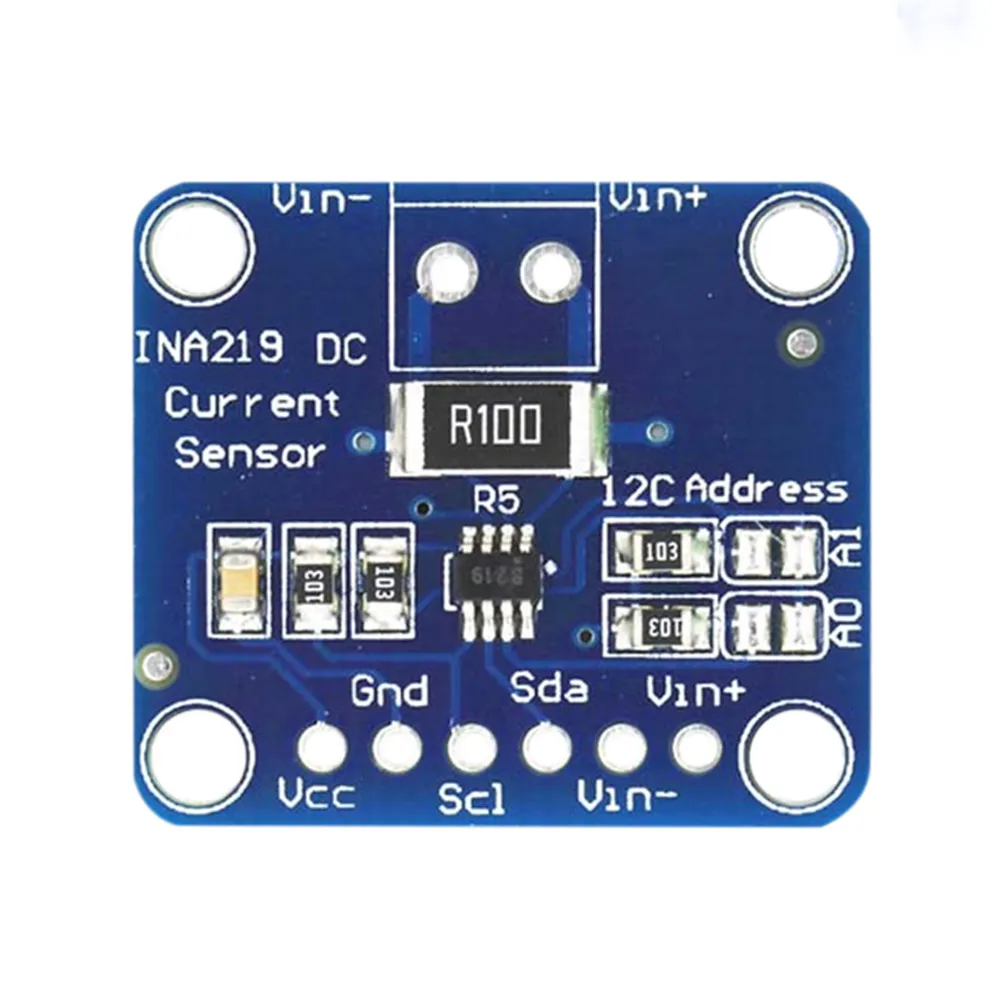 MCU-219 INA219 Bi-directional Current Sensor Breakout Module I2C Zero Drift Power Monitoring Sensor Module High-precision From Oscillators - Price 43.25 - View #7