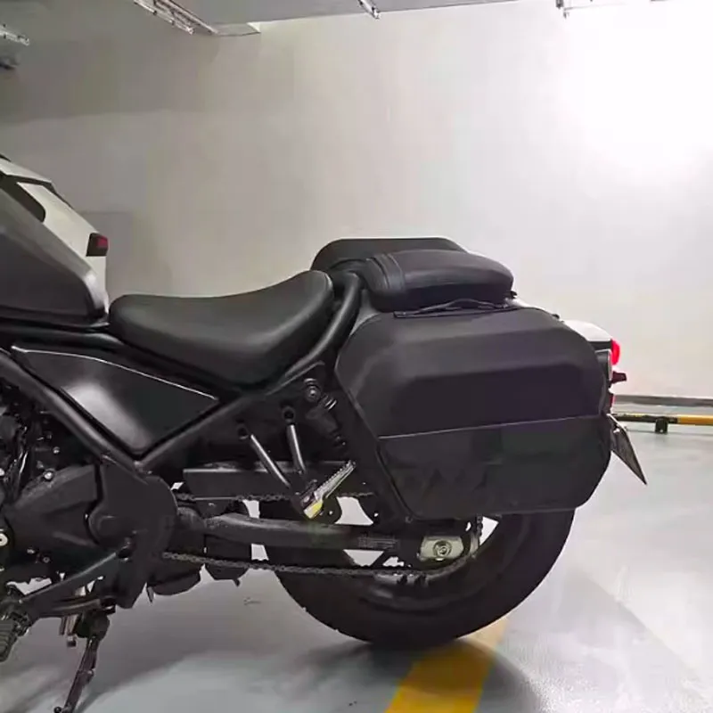 Waterproof Motorcycle Saddlebags PU Leather 19.5L Side Bags Storage For Honda CM1100 Rebel 2020 2024 From Ddmydec 475.28 DHgate.Com