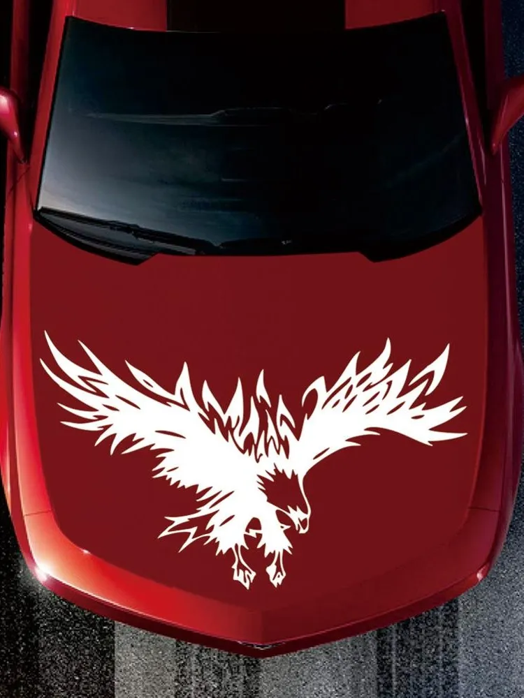 Ca Hood Onament Unique Plastic Eagle Design Easy Install