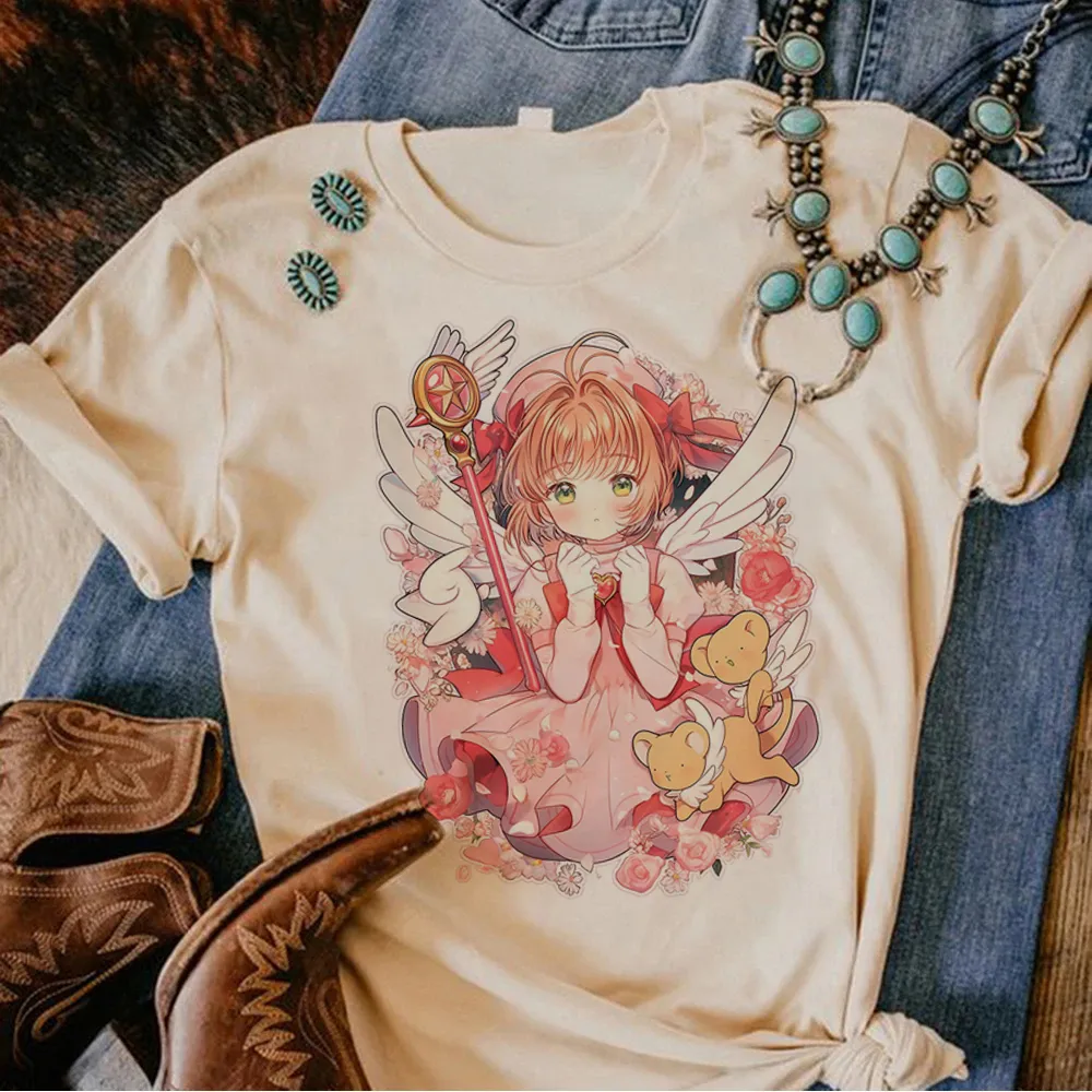 トップス CARDCAPTOR SAKURA GEEKS RULE T SHIRT s-l400.jpg