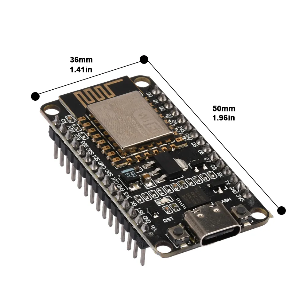 NodeMCU Lua V3 ESP8266 WiFi Development Board CP2102 Serial Module With ...