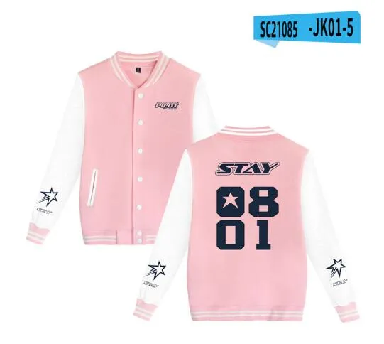 DHgate.com:Stray Kids SKZ 3RD FM PiLot Baseball Jacket DHgate.com:Stray Kids SKZ 3RD FM PiLot Baseball Jacket