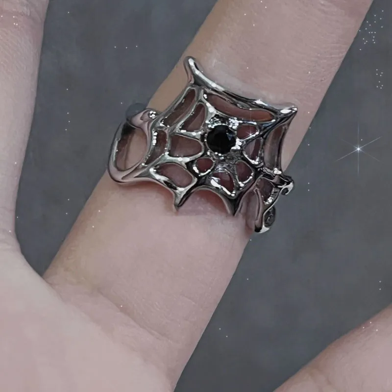 ★pandorum★ Goth ring PR-025 Women's Gothic Aesthetic pandora rings with Irregular