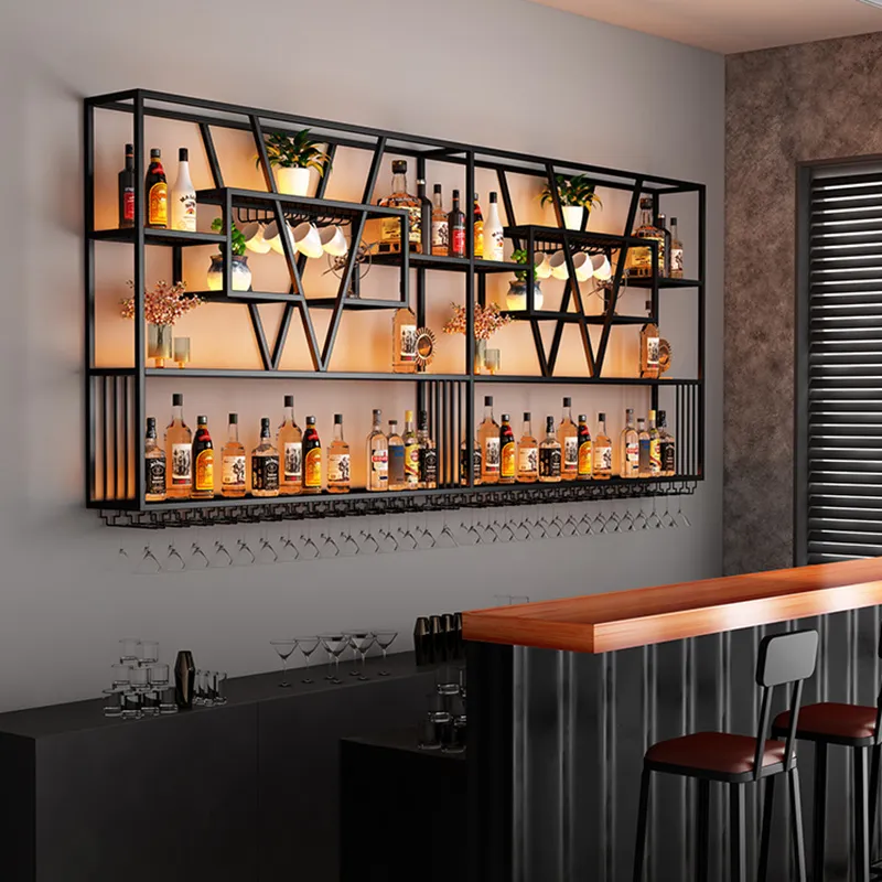 Wall hung bar cabinet discount