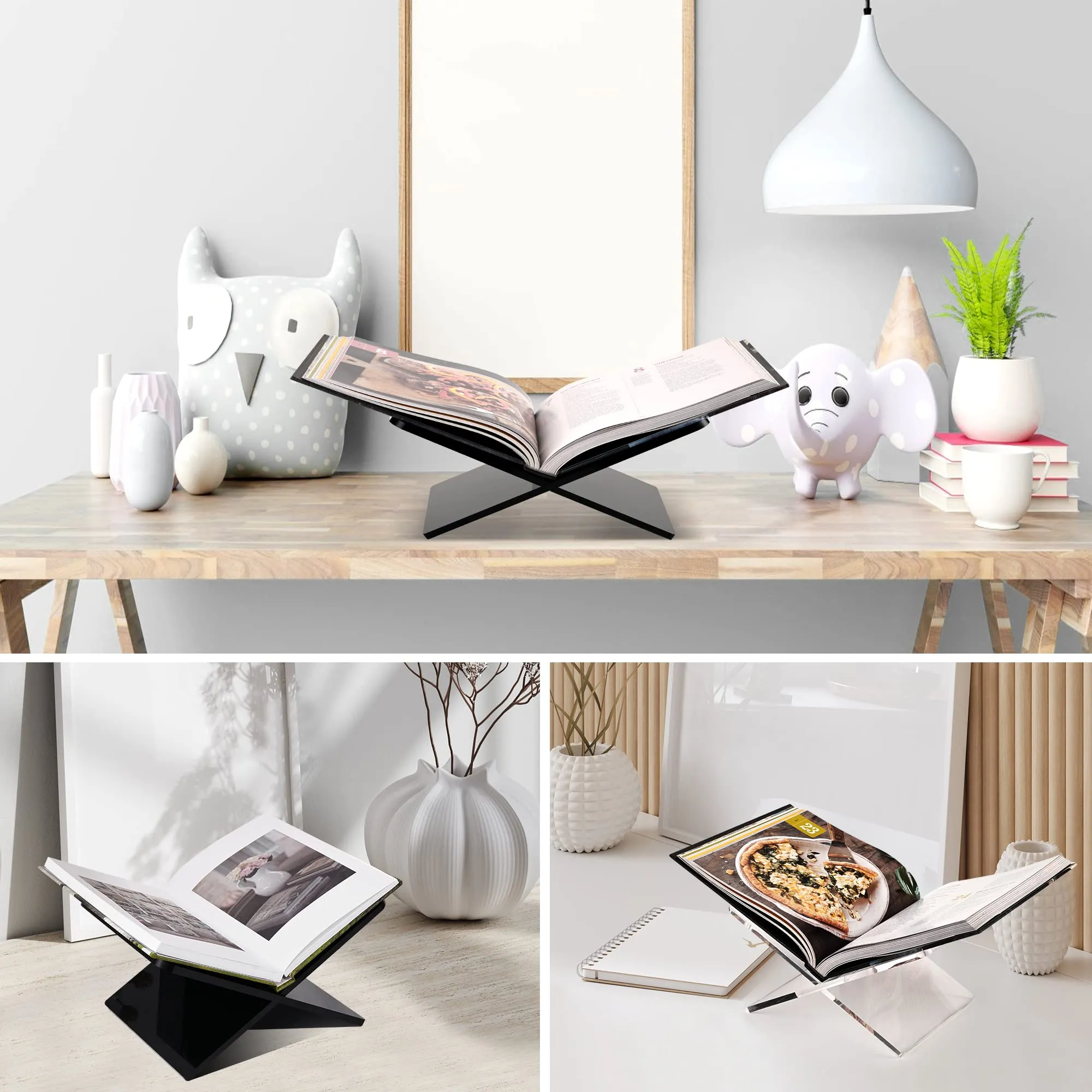 Acrylic Cookbook Holder | At Mighty Ape NZ