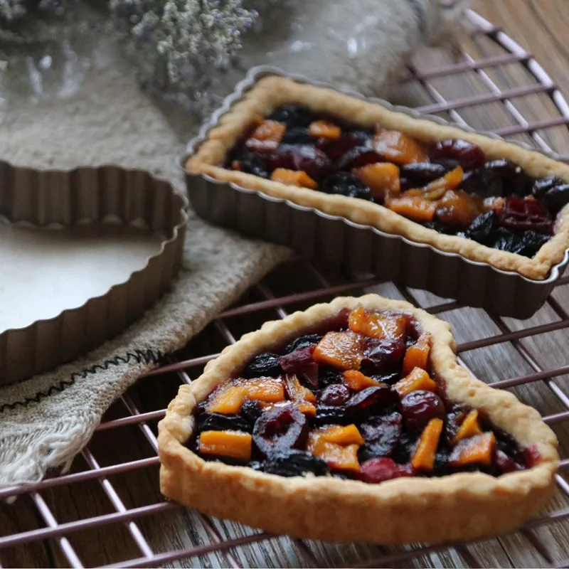 Mini Round Cake Pans: Non Stick Inch Tart Pans With Removable