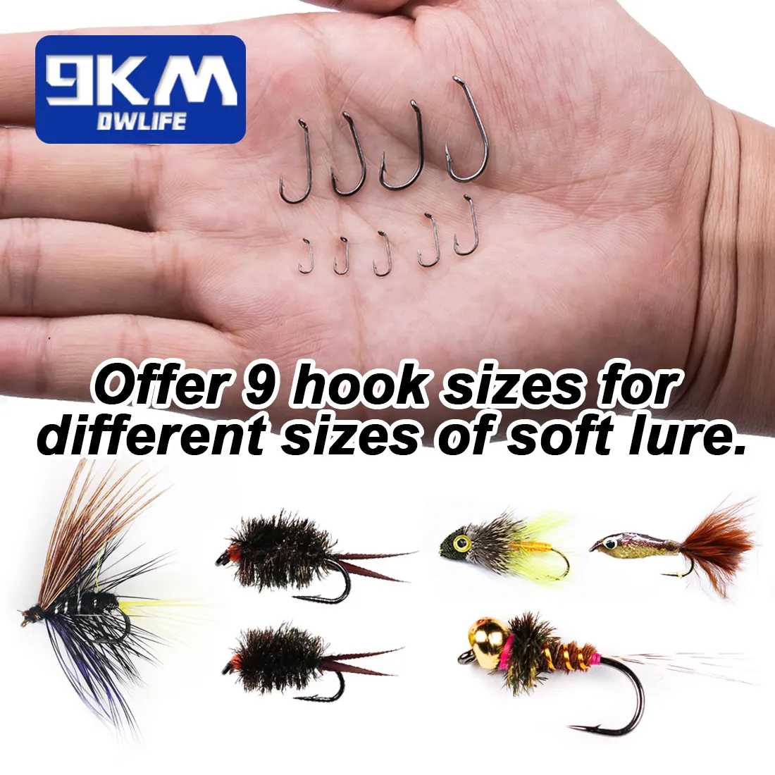 Micro Barbed Fly Fishing React Js Hooks 9KM Dry Nymph Strimp