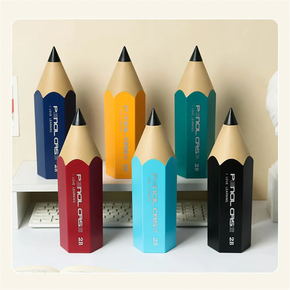 Wooden Pen Holder Pencil Desk Storage Organizer St... - Grandado