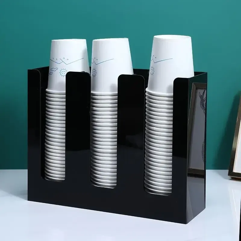 Coffee Shop Packaging Cup Rack Milk Tea Cup Placement Rack Bar Counter ...