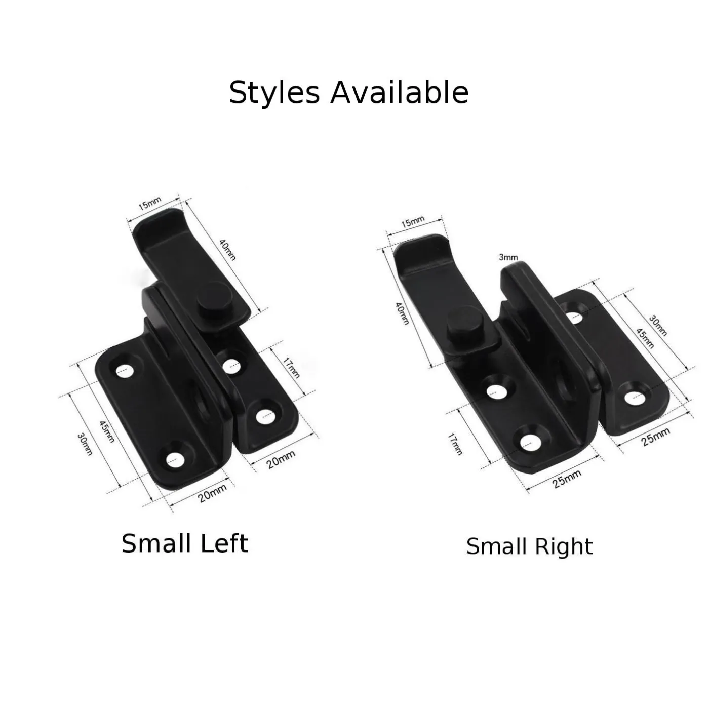 6 Barn Door Flip Latch, Farm Flip Fence Gate Latch Hardware,Gate Latch for Shed