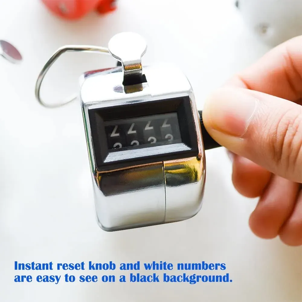 Mini Handheld Digital Golf clicker cookie clicker Training Counter - 4 ...