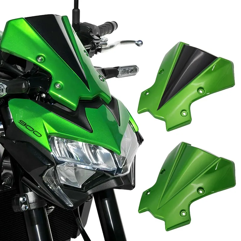 Z900 Z650 スクリーン Motorcycle Black Windscreen Windshield Screen - Kawasaki