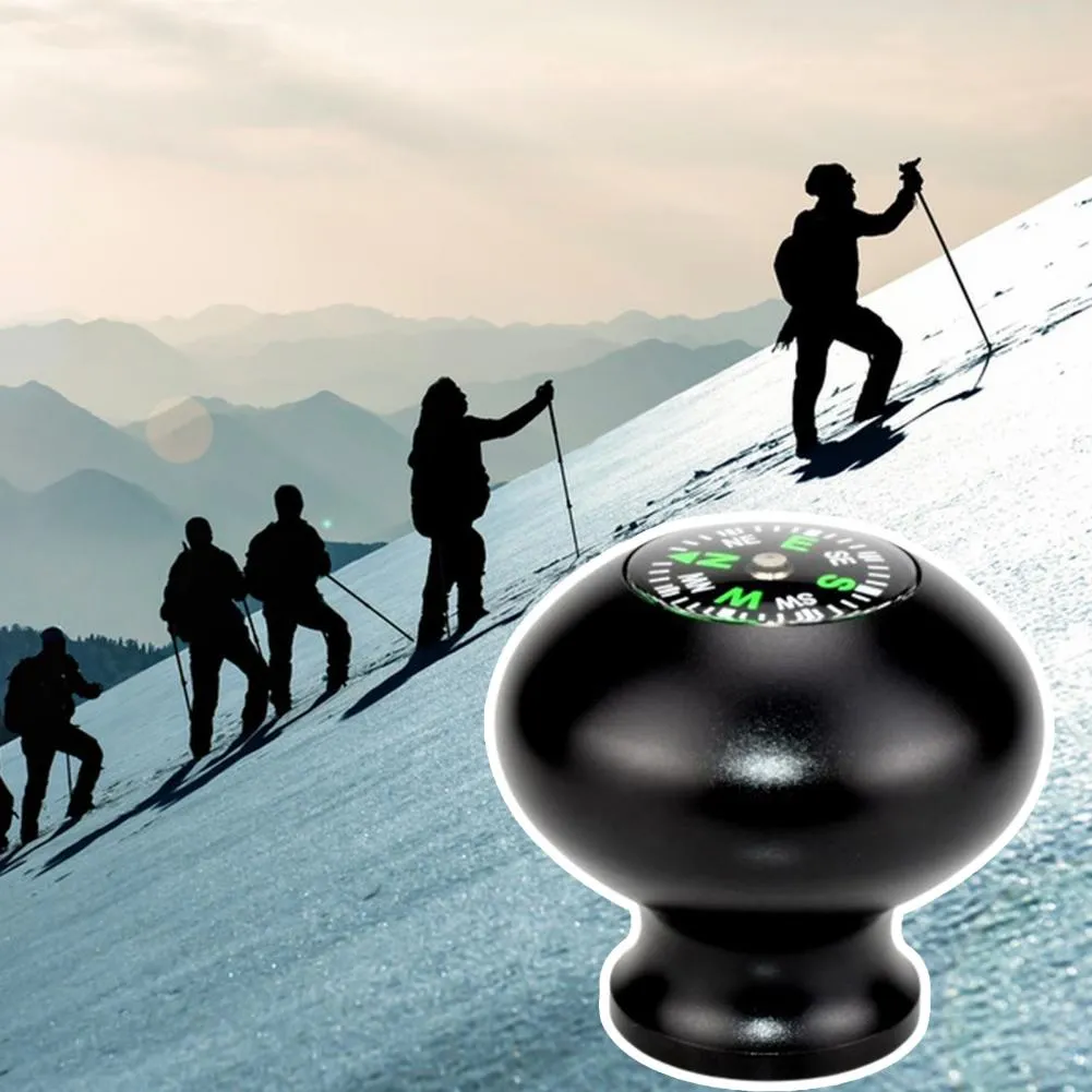 Trekking Pole Tripod Mount: Adjustable Monopod with Compass for Outdoor  Hiking