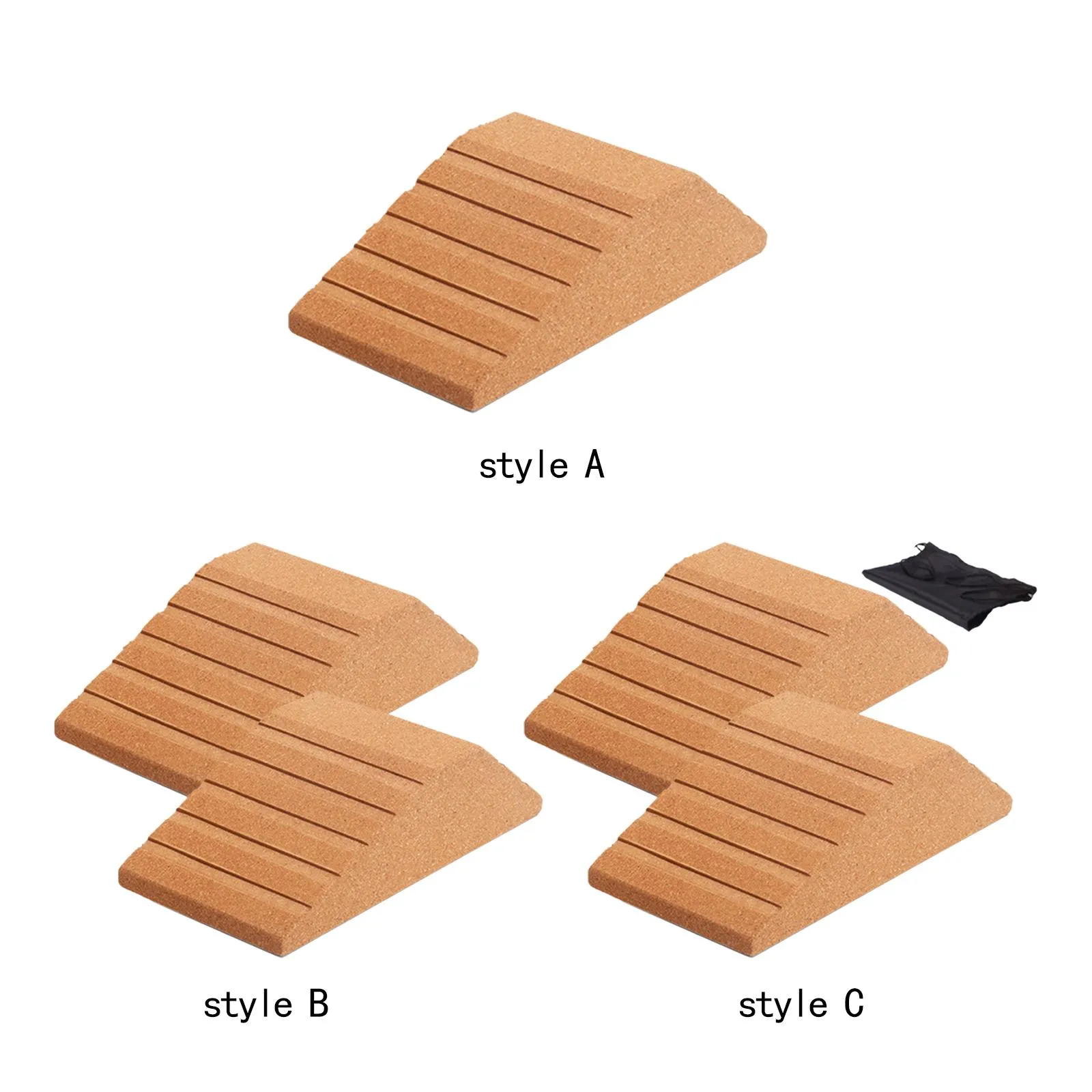 Wholesale Cork Wedge Lovevery Block Set Squat Ramp Platform For Pilates ...