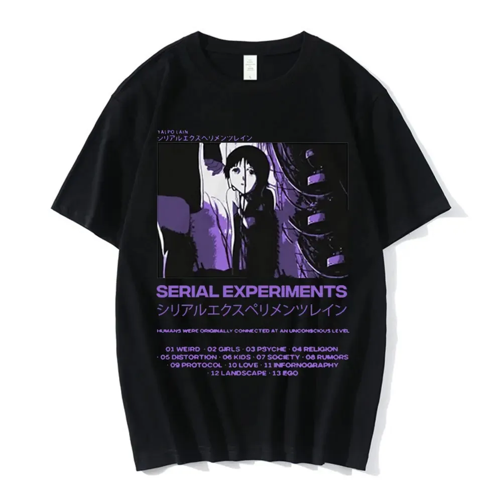 Anime Serial Experiments Unisex Graphic t shirt t shirt Anime Serial Experiments Unisex Graphic t shirt t shirt