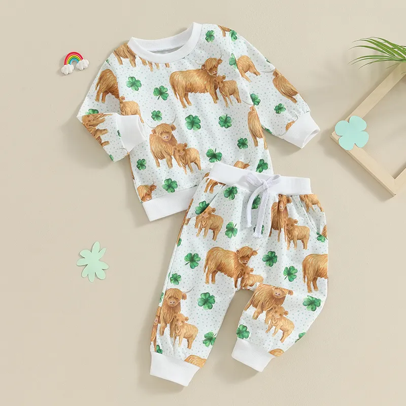 baby shamrock leggings toddler