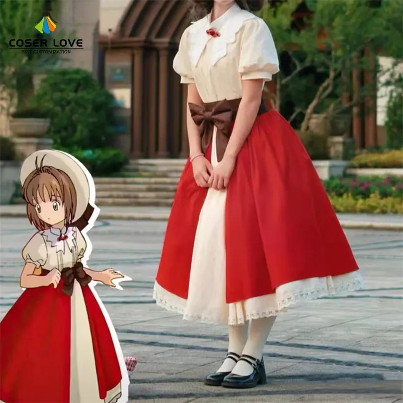 Sakura Kinomoto Hanako Cosplay for Carnival and Halloween - Cardcaptor