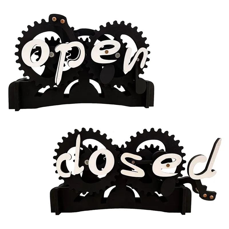 Creative Manual Mechanical Open highway sign board...