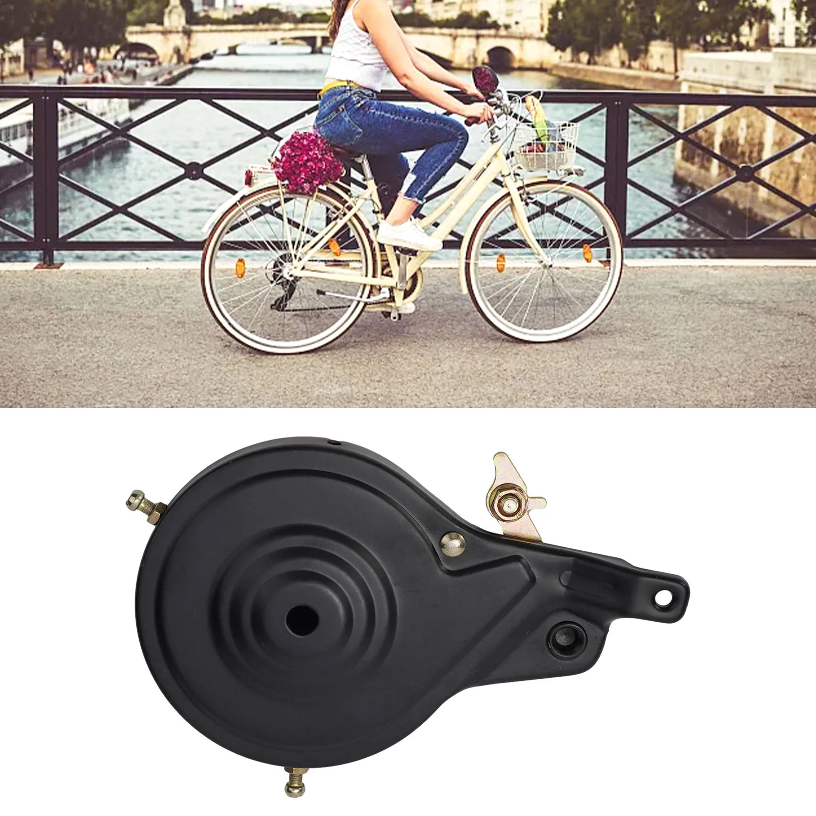 Universal Steel Rear Roller Drum Brake Kit - Durable Band Brake Assembly For Electric Scooters, Folding Bikes, Tricycles & DIY Builds
