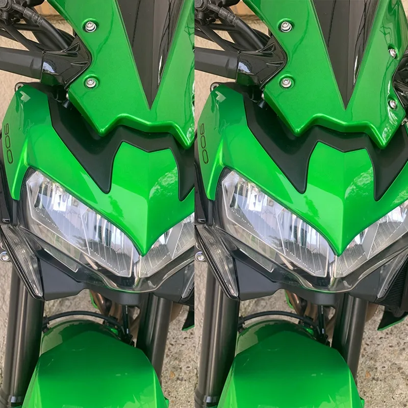 Z900 Z650 スクリーン Motorcycle Black Windscreen Windshield Screen - Kawasaki