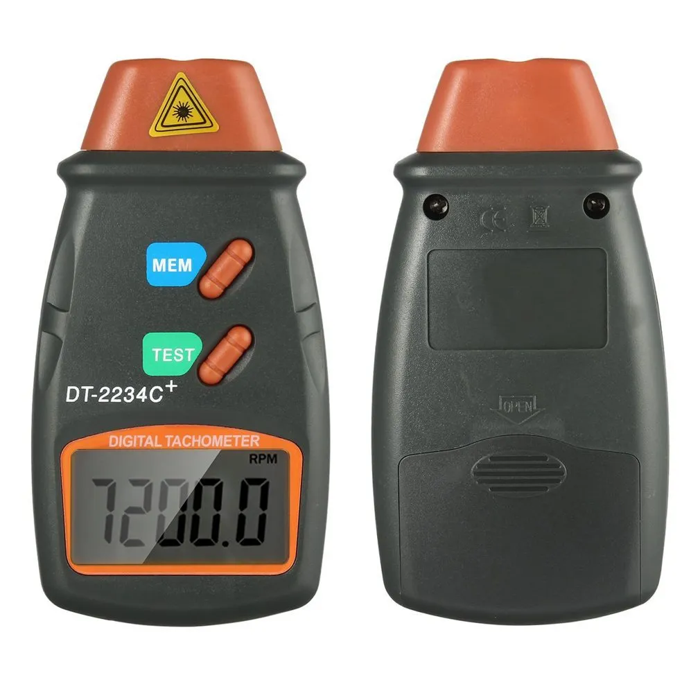 Laser Speedometer DT2234C+ Handheld LCD Digital Mini Non-Contact Laser...
