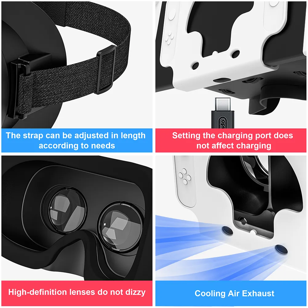DHgate.com:VR Headset 3D Virtual Reality Glasses Comfortable