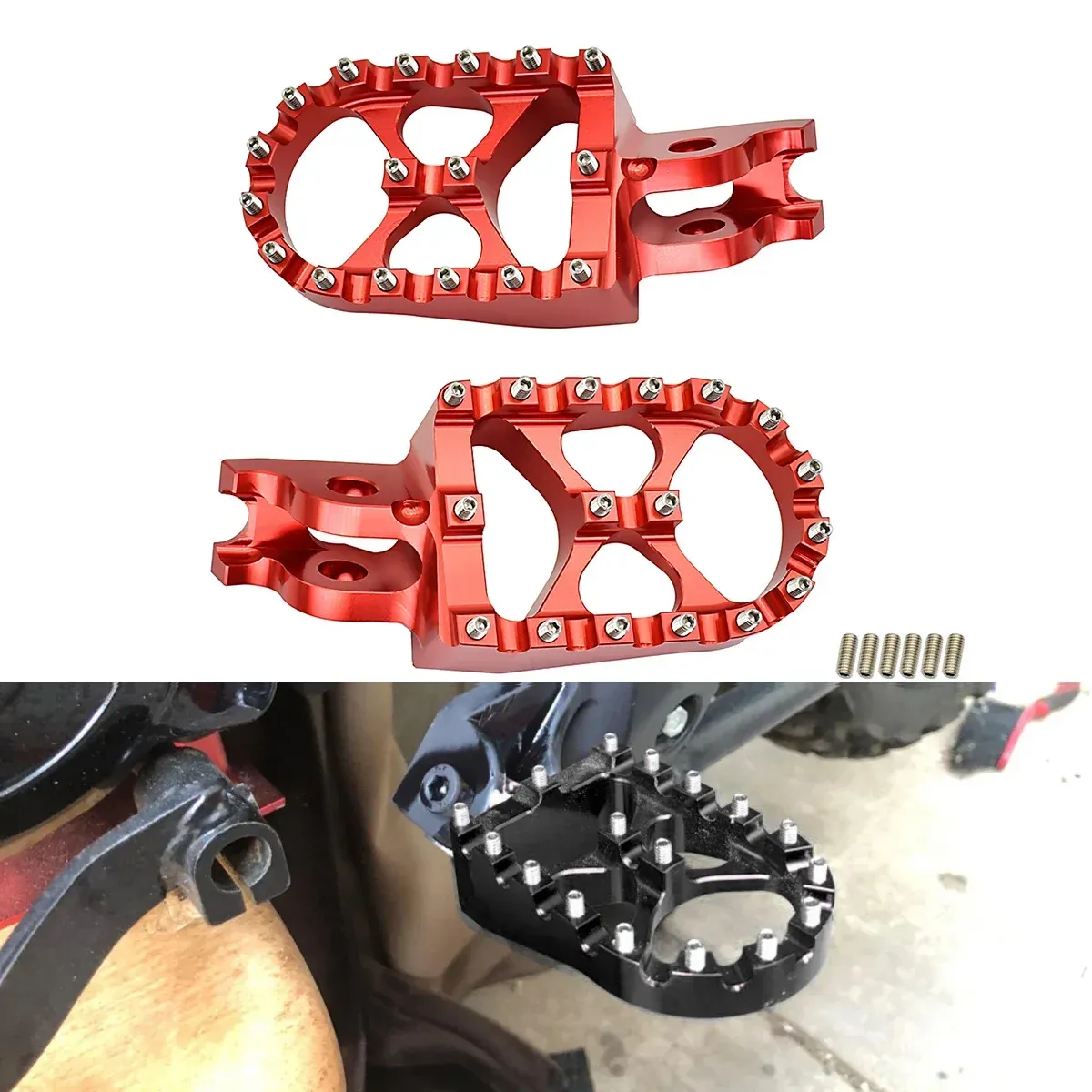 crf150r 250r cr125 foot pegs