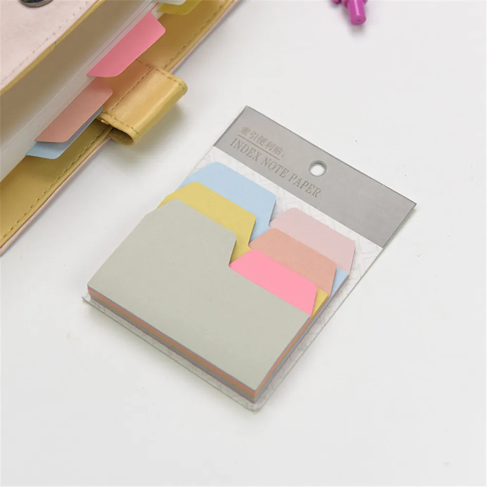 6-Color 90-Sheet Memo Pad Sticky Notes | Multicolor Office Stationery ...
