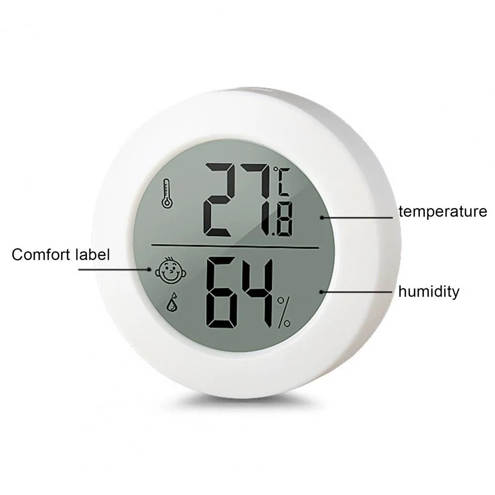 Pearliky Mini Digital LCD Thermometer Hygrometer Humidity Temperature