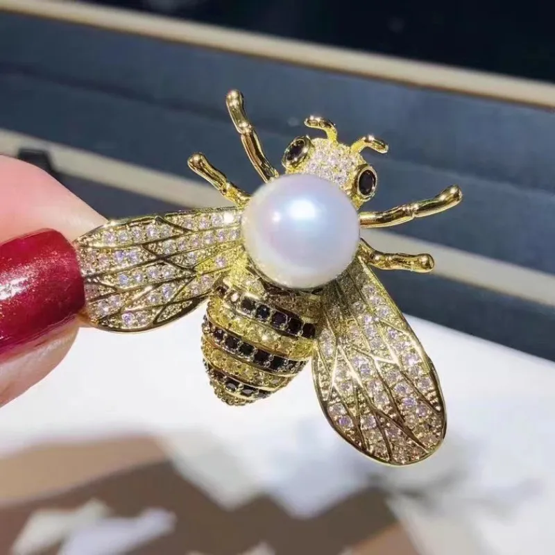 小物 bee 2024Bee Enamel Alloy Brooch for Women, Retro Insect Pin