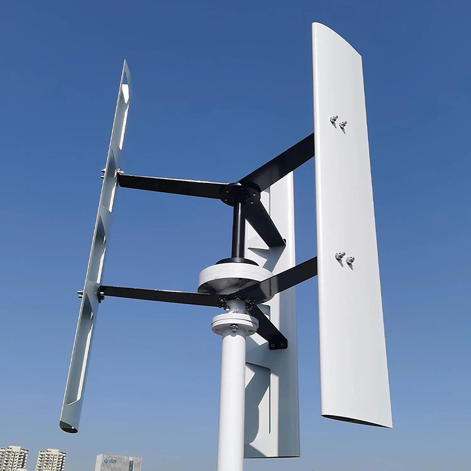 20kW 24/48V Vertical Axis Wind Turbine Generator - Low RPM, MPPT ...