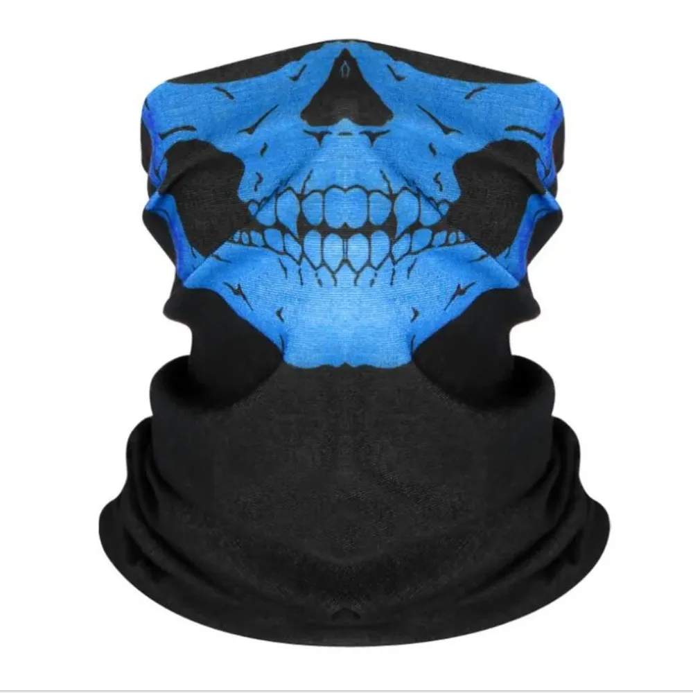 Multicolor Bandana Face Mask / Balaclava – Tube Scarf For Motorcycle, Bike, Hiking (Unisex One Size)