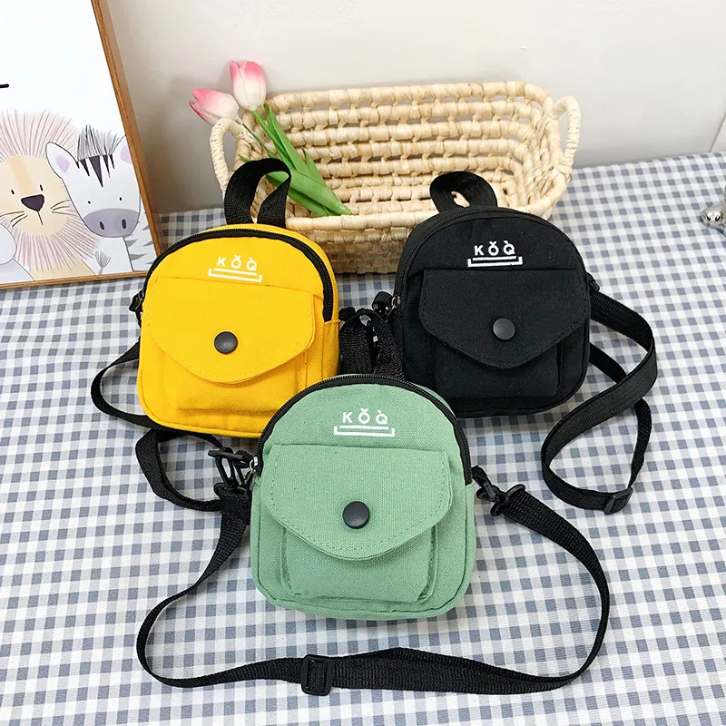 Mini Canvas Crossbody Bag Casual Womens Messenger Bag, Small