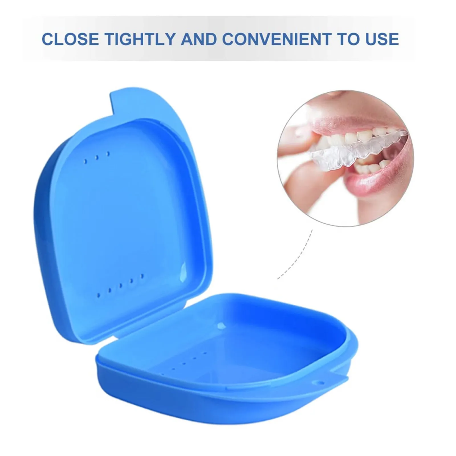 Tooth Cases Dental Retainer Case With Air Vent Holes: Secure... From Ddmyearth, $18 ...