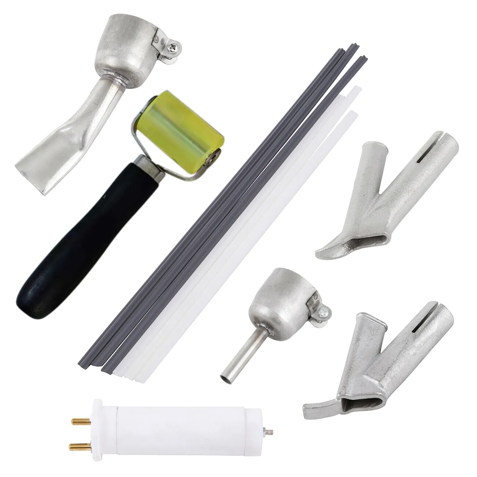 1600W Hot Air Plastic Welder Welding Gun Plastic Repair Welder Kit