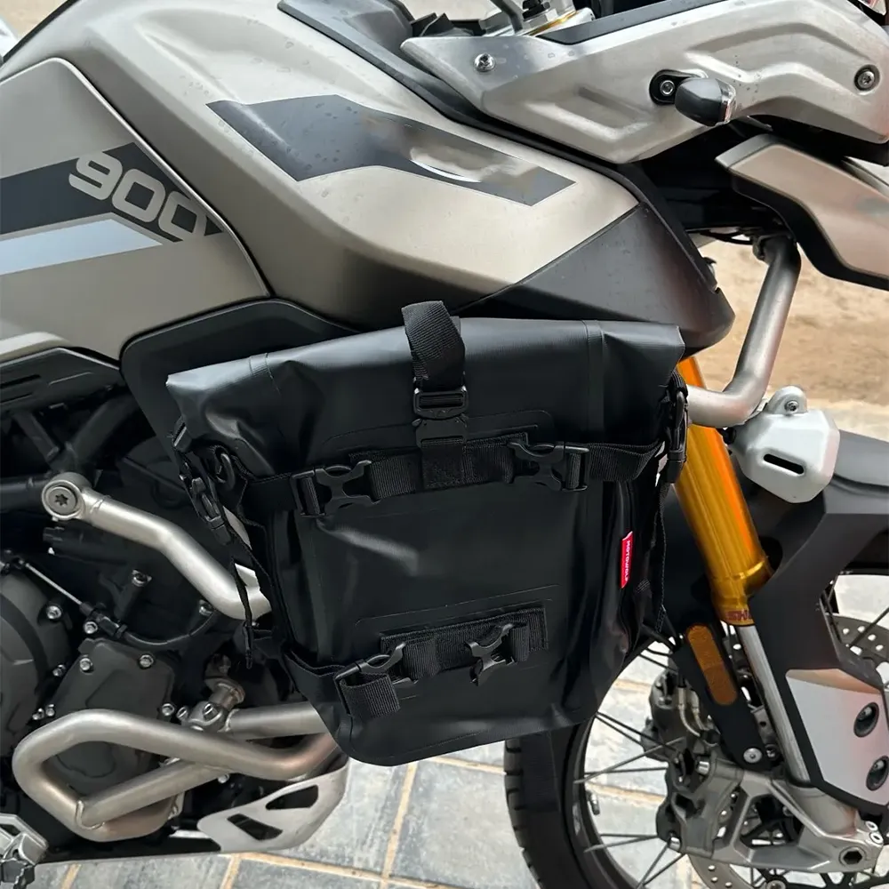 Waterproof Tool Storage Travel Luggage Saddle Bag For Triumph Tiger 660 800 850 900 1050 1200 Accessories Frame Crash Bars Bags