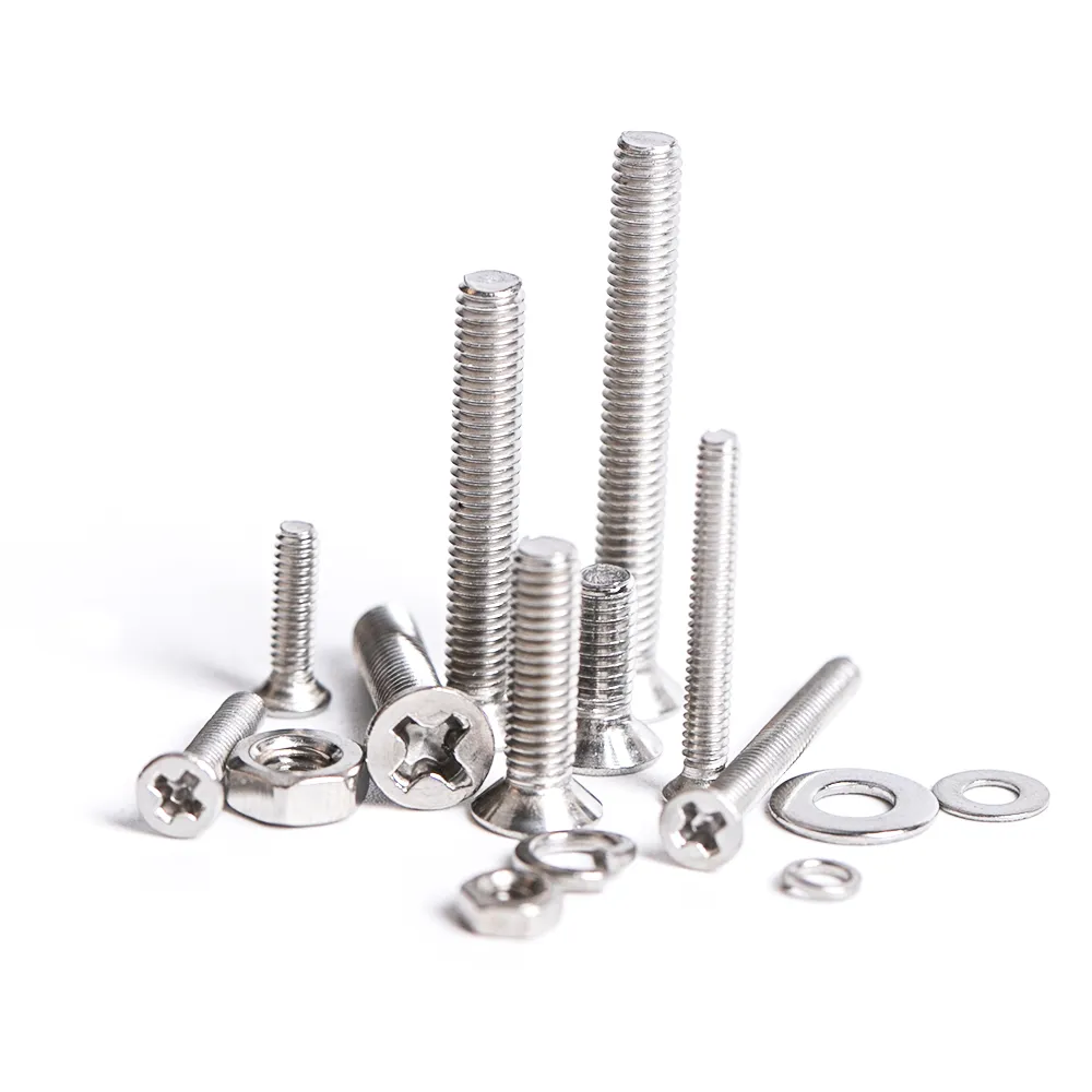 thumbnail interactive-video image 1 of Phillips Flat Head Machine Screw Assortment Kit With Nuts 18-8 Stainless Steel - 512 Piece 1 of 9