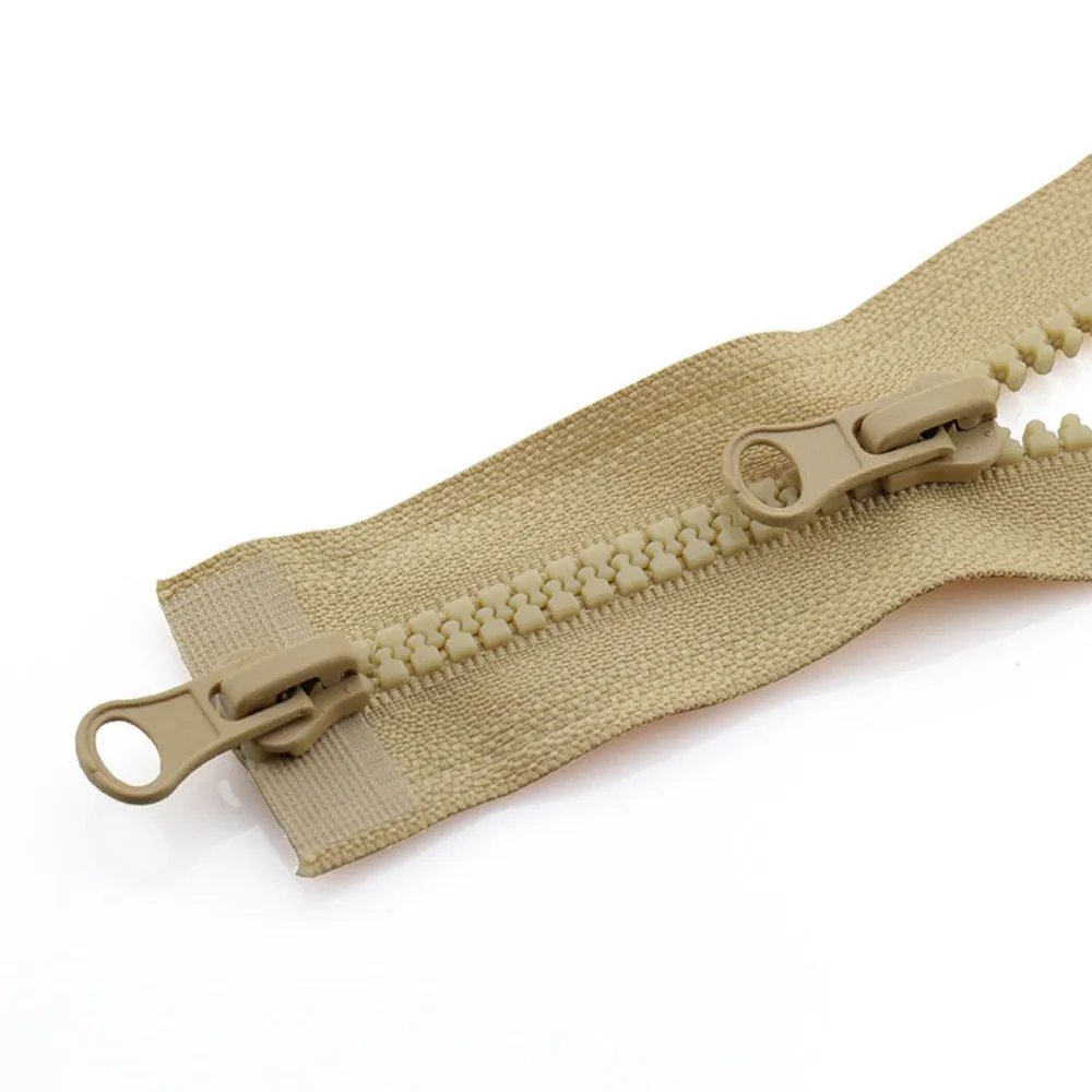 34"/ 86cm Plastic Chunky Open End Zips Navy Blue - Per - Foto 4