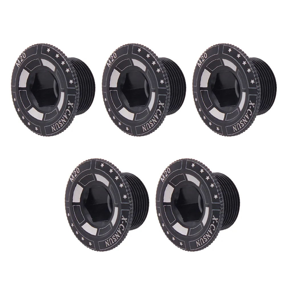 Kit De Boulons Pour Bras De Manivelle Vélo – Vis Pédalier Aluminium – M27/M17