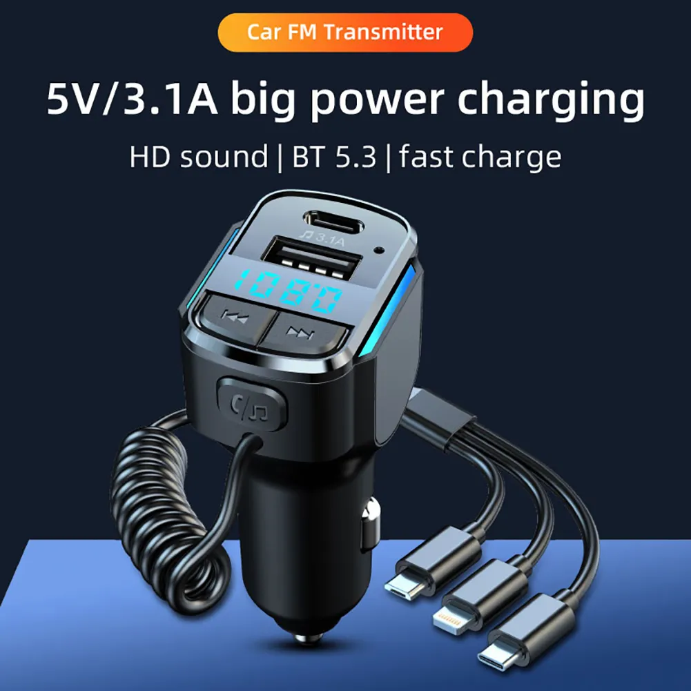Fast Charging Cable FM Transmitter ... From Ddmyearth, $21.79