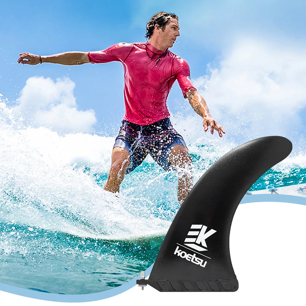 Detachable Surf blue fin with Screw - 8/9/10 Inch