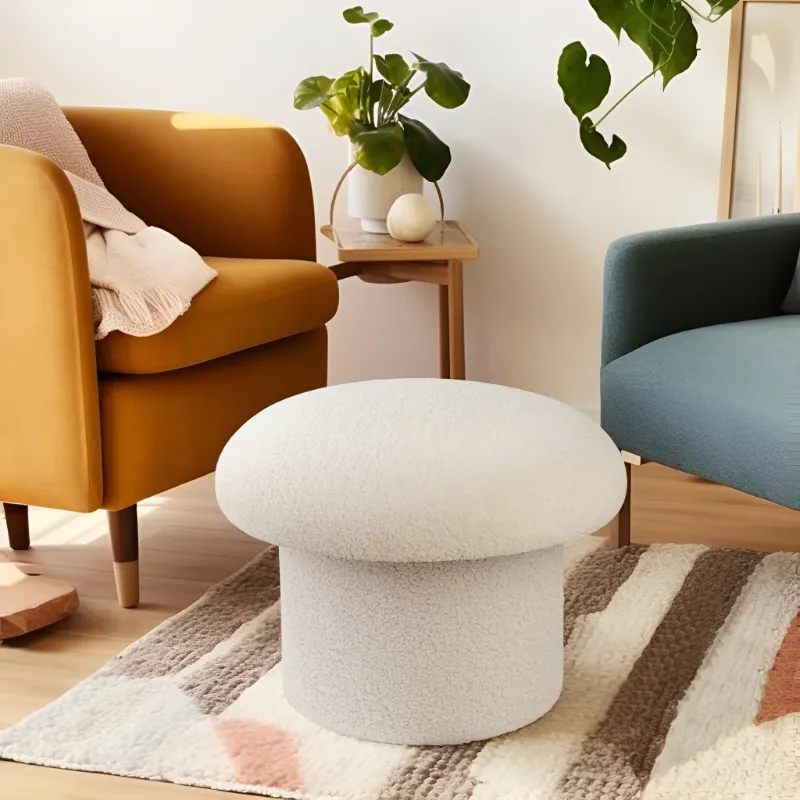 mushroom-boucle-upholstered-ottoman-stool-chair-chic-storage-solution