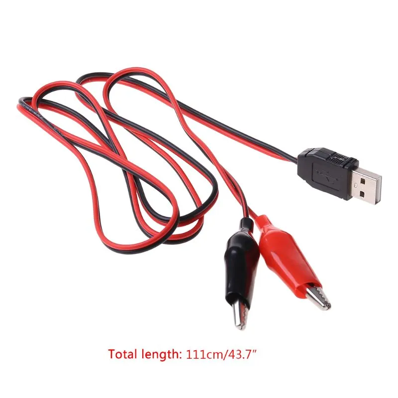 Heavy-Duty Alligator Clip Test Leads, 3-Foot - Klein Tools