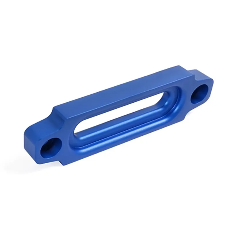 thumbnail image 2 of 6 Inch Aluminum Hawse Fairlead - Black Corrosion Resistant Winch Rope Guide For Off-Road Vehicles 2 of 9