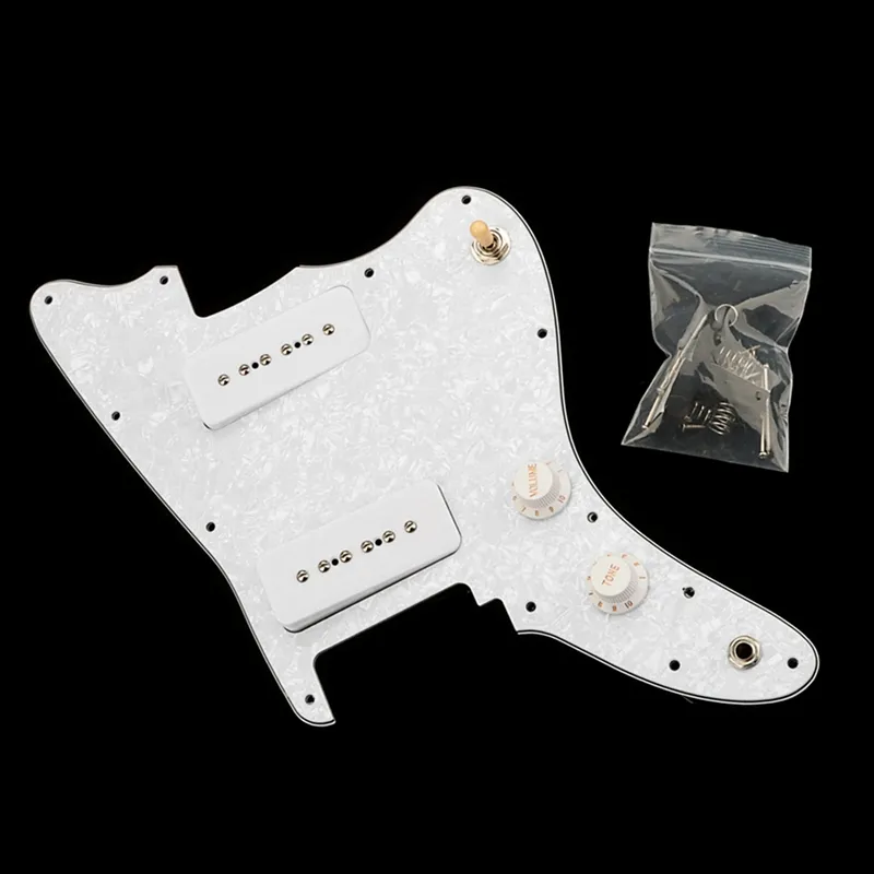 Jazzmaster pickguard with P90 Neck and PAF Humbucker