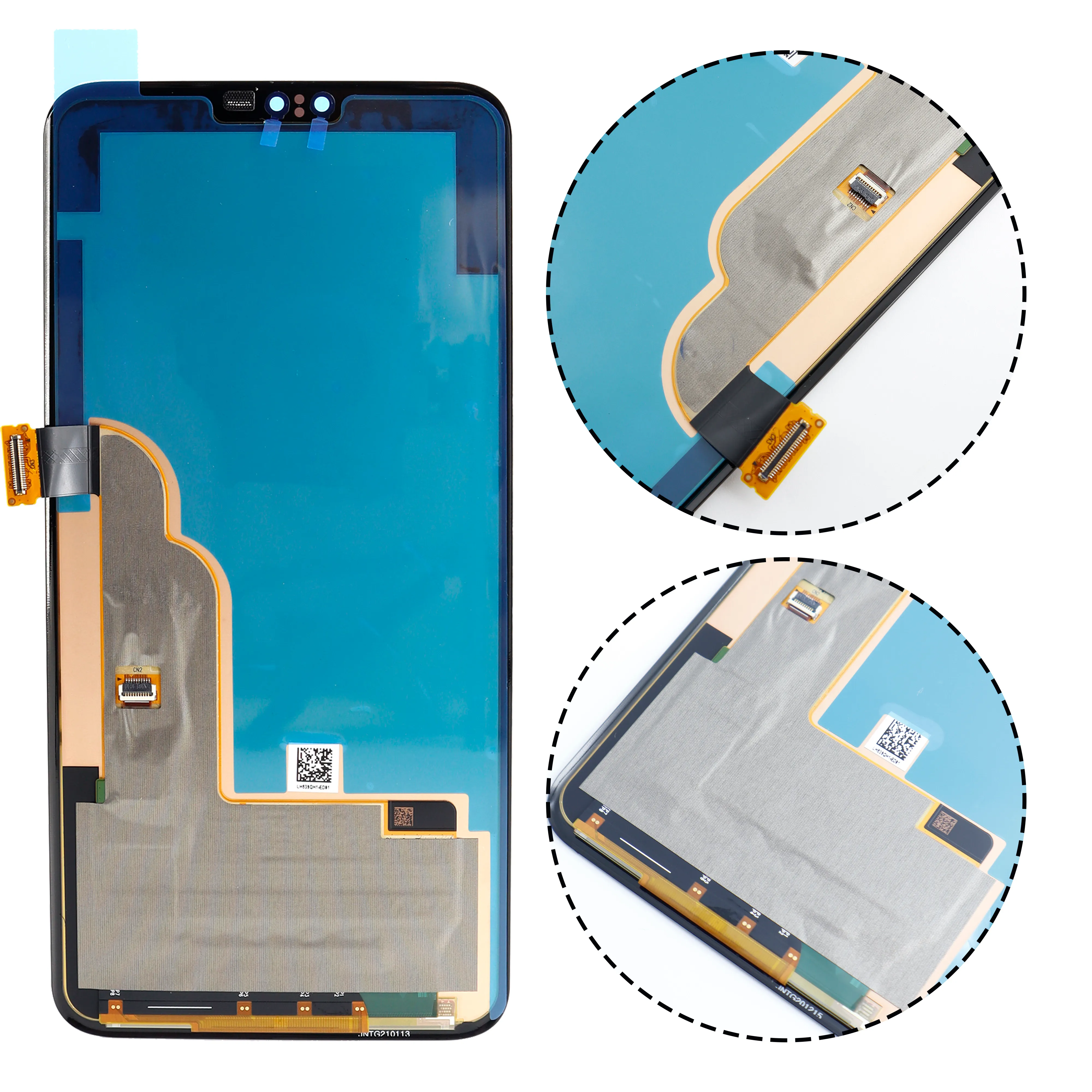 Screenguard Realme 8 5G Pellicola protettiva di vetro a schermo intero 2.5D 9H